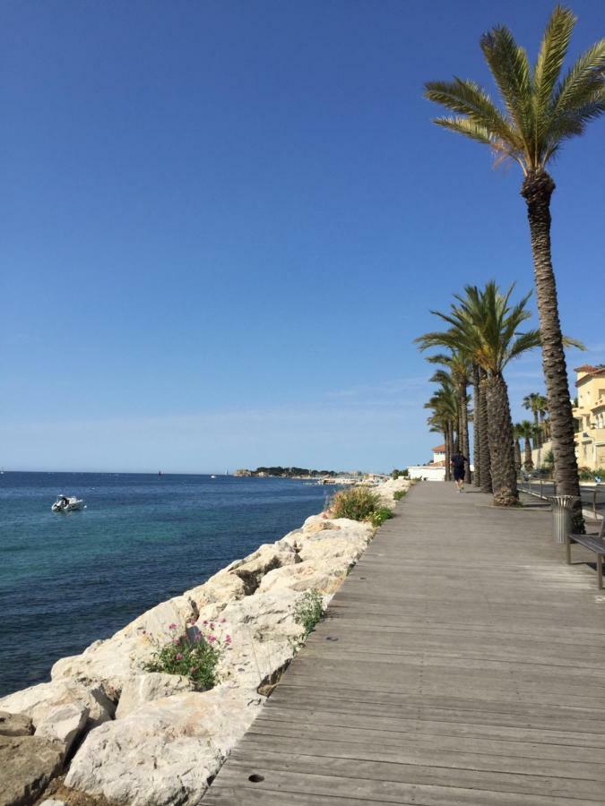 Studio De Prestige Dans Residence Face A La Mer Bandol Exteriér fotografie