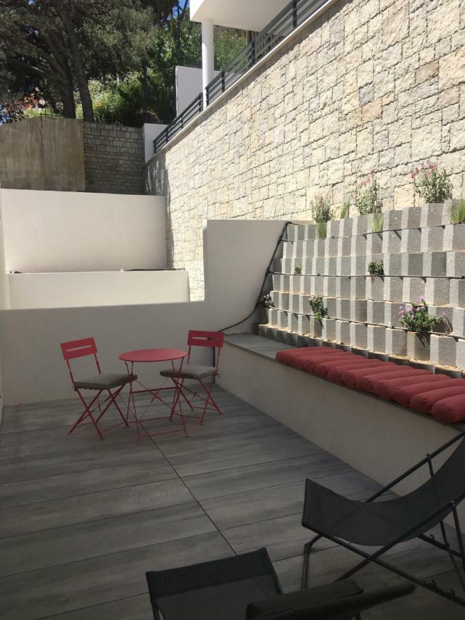 Studio De Prestige Dans Residence Face A La Mer Bandol Exteriér fotografie